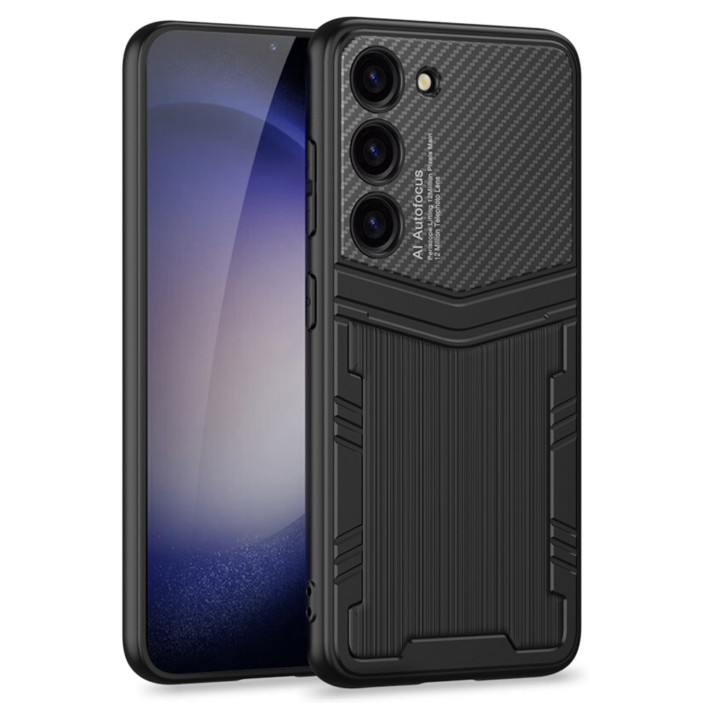 GKK For Samsung Galaxy S23 PU Leather Coated PC TPU Hybrid Phone Case Textured Impact-Resistant Cover GKK For Samsung Galaxy S23 PU Leather Coated PC TPU Hybrid Phone Case Textured Impact-Resistant Cover